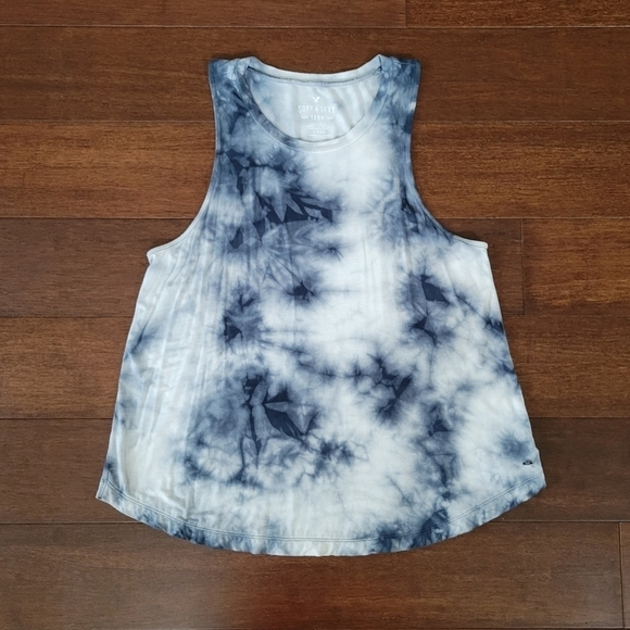 Set of 2 American Eagle Soft & Sexy Lounge Tops Short Sleeve T-Shirt & Tank S/M - Picture 7 of 11